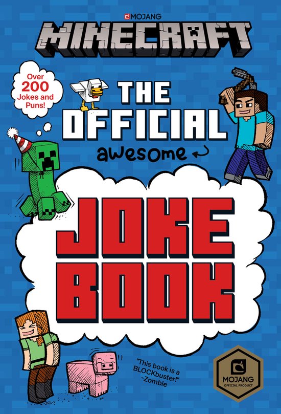 Minecraft: The Official Joke Book (Minecraft) - cover