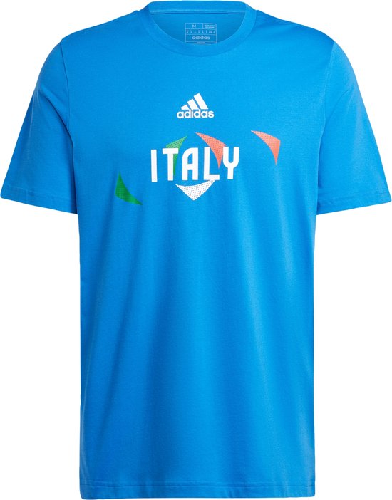 adidas Performance UEFA EURO24™ Italy T-Shirt - Heren - Blauw- 3XL