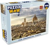 Puzzel Italië - Zonsondergang - Florence - Legpuzzel - Puzzel 1000 stukjes volwassenen