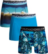 Muchachomalo Heren Boxershorts - 3 Pack - Maat XXXL - 95% Katoen - Mannen Onderbroeken