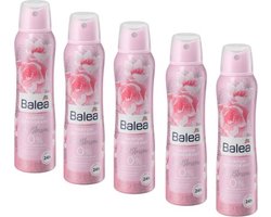 Balea Deospray Parfum Deodorant Pink Blossom, 5 x 150 ml