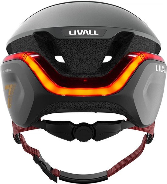 Casque de vélo Smart - Éclairage Smart - Visibilité à 360 degrés - Détection de chute et alerte SOS - Casque de vélo