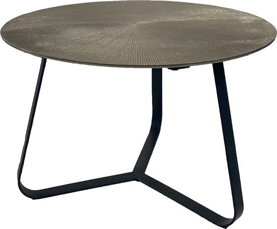 Oist Design Lauro M Coffee Table - Aluminium Champagne - 60 x 60 x 40 cm