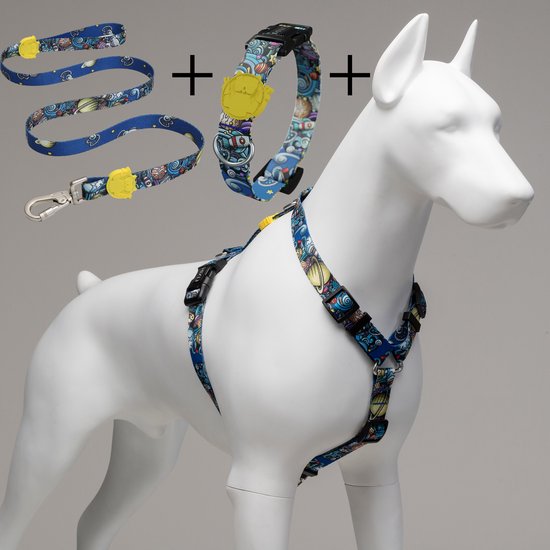 Ringkussen voor de hond versierd met witte lint en kant - Huwelijks Ringkussen voor de hond versierd met witte lint en kant - Huwelijks
