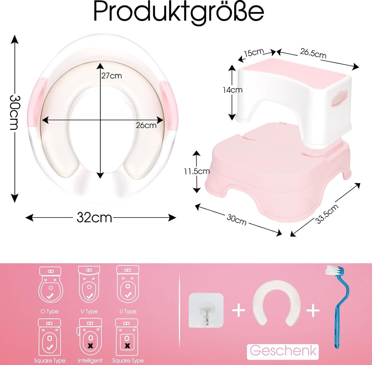 Goedkoopste kindertoiletbril \ kinder Plaspot - Toilet seat for children