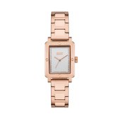 DKNY CITY RIVET NY6663 Dames Horloge 24 mm - Rosegoudkleurig