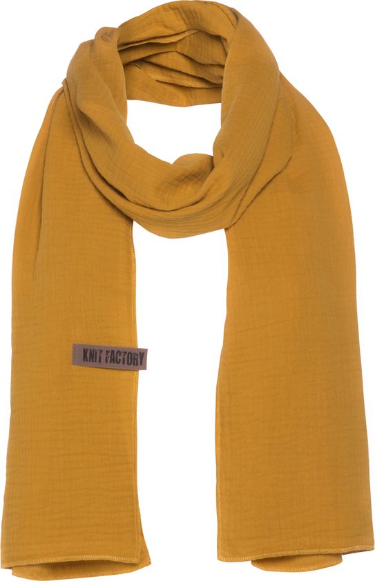 Écharpe Knit Factory Liv Ocre