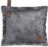 Sierkussen Knit Factory Dax - Anthracite - 50x50