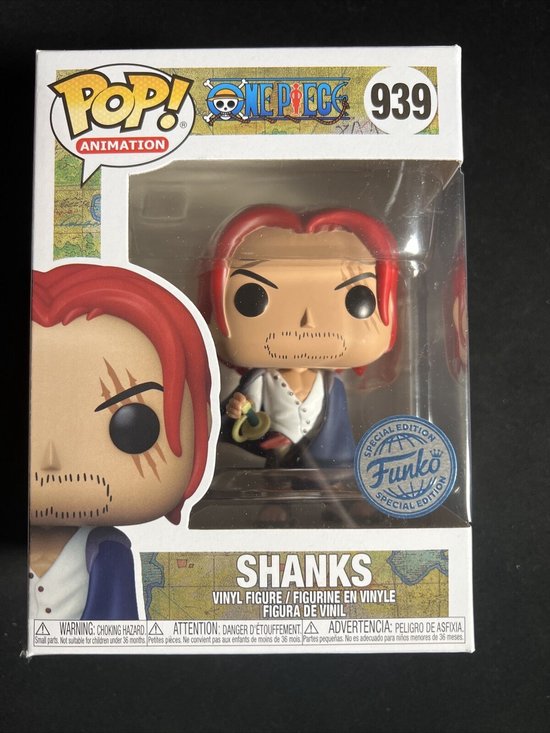 Funko POP One Piece SHANKS CHASE édition 939 NEUF