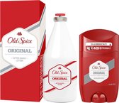 Coffret cadeau après-rasage Original Old Spice 150 ml et stick déodorant 50 ml - Duo d'attraction masculine irrésistible