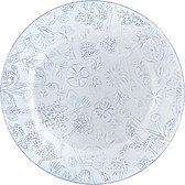 Bordallo Pinheiro Assiette Flora blanc antique 34,5 cm - 2 pièces
