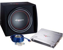 Excalibur X1 Basspack 12'' - Subwoofer - Met Versterker & Kabelset