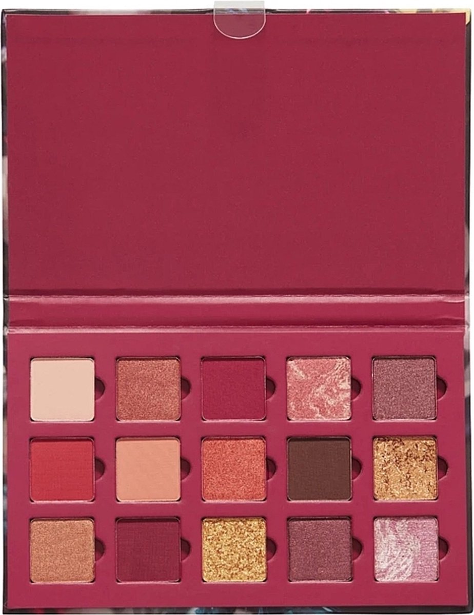 MUA 15 Shade Oogschaduw Palette - Jewelled