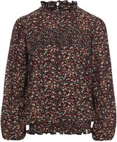 Looxs Revolution 2331-7101-866 Meisjes Blouse - Maat 92 - Bruin blossom van Viscose