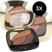 L'Oréal Color Riche Quad - E3 Infiniment Bronze (set van 3)