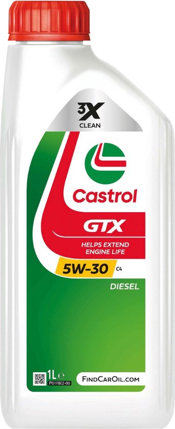 Castrol GTX 5w30 C4 olie 1 liter