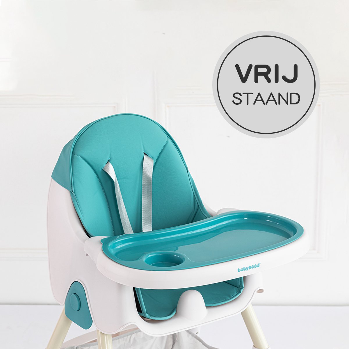 Baby Eetstoel - Kinderstoel - Blauw thumbnail 5