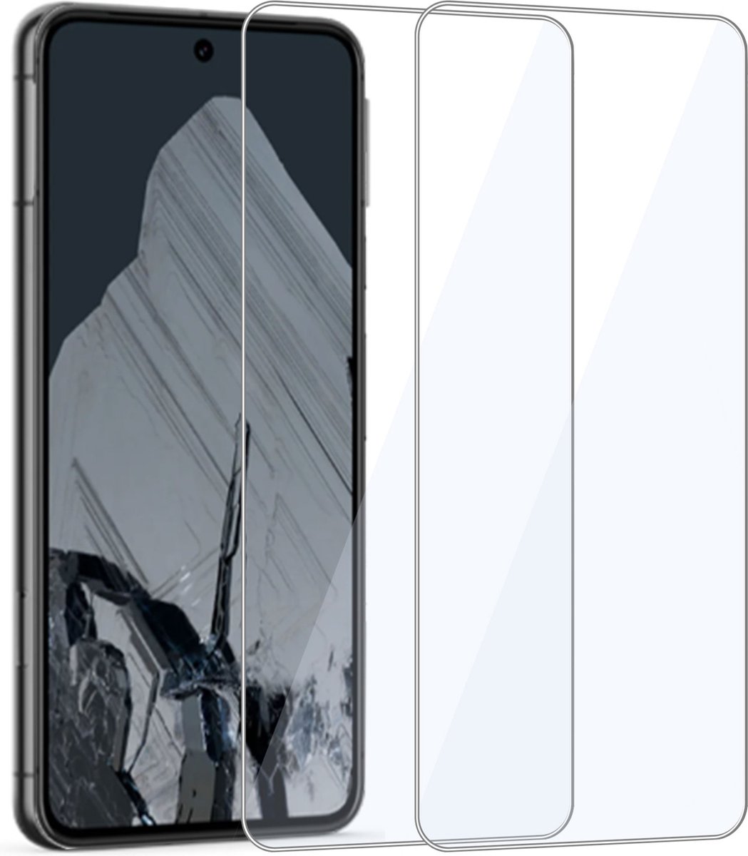 2x Geschikt voor Google Pixel 8 Pro Screenprotector - Beschermglas - GuardCover