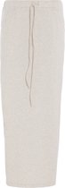 Knit Factory Lily Rok - Jupe femme - Jupe droite - Jupe crayon - Jupe printemps et été - Beige - S