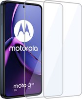 2x Geschikt voor Motorola Moto G84 Screenprotector - Beschermglas - GuardCover