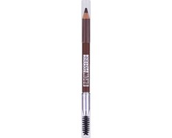 Maybelline New York - Brow Precise Wenkbrauwpotlood - Medium Brown - Bruin - Wenkbrauwpotlood met Stylingborstel