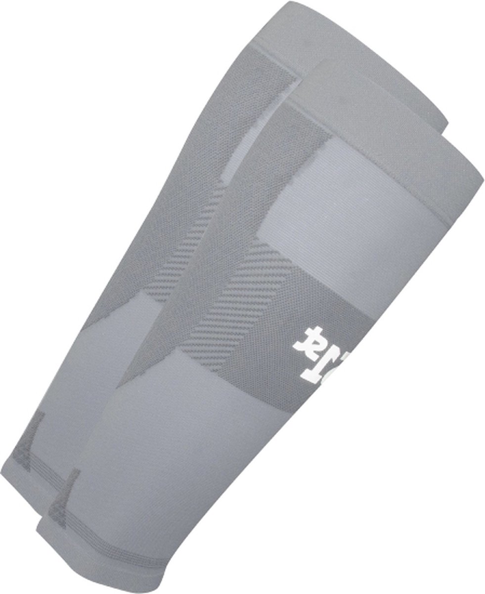 OS1st TA6 kuitbandage maat M – grijs - pijnlijke benen – shin splints – kuitkrampen – achillespeesontsteking – compressie van medische kwaliteit – geur- en vochtafvoerend – verbeterd de bloedcirculatie