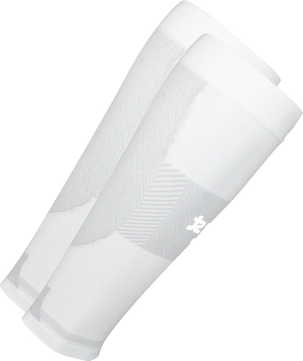 OS1st TA6 kuitbandage maat XL – wit - pijnlijke benen – shin splints – kuitkrampen – achillespeesontsteking – compressie van medische kwaliteit – geur- en vochtafvoerend – verbetert de bloedcirculatie