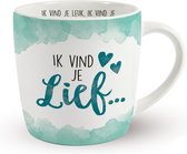 Valentijn - Koffie - Mok - Ik vind je lief - Drop - "Speciaal voor jou"