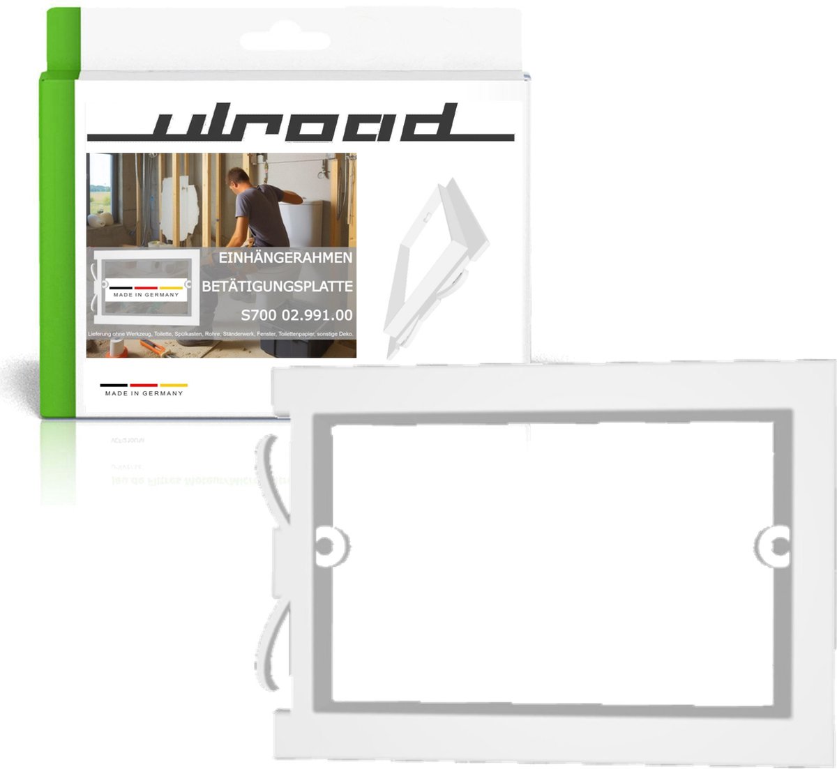ULROAD reserveonderdeel frame bedieningspaneel geschikt voor SANIT S700 02.991.00 (REDONDA DESIGN LINE)