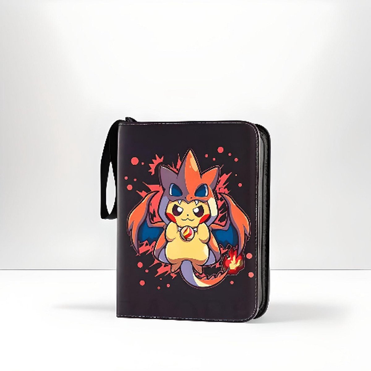 Ni-ka Anime Kaartenverzamelalbum – 400 Kaarten Capaciteit, Draagtas Met 50 Hoesjes, Ideaal Voor Kinderen