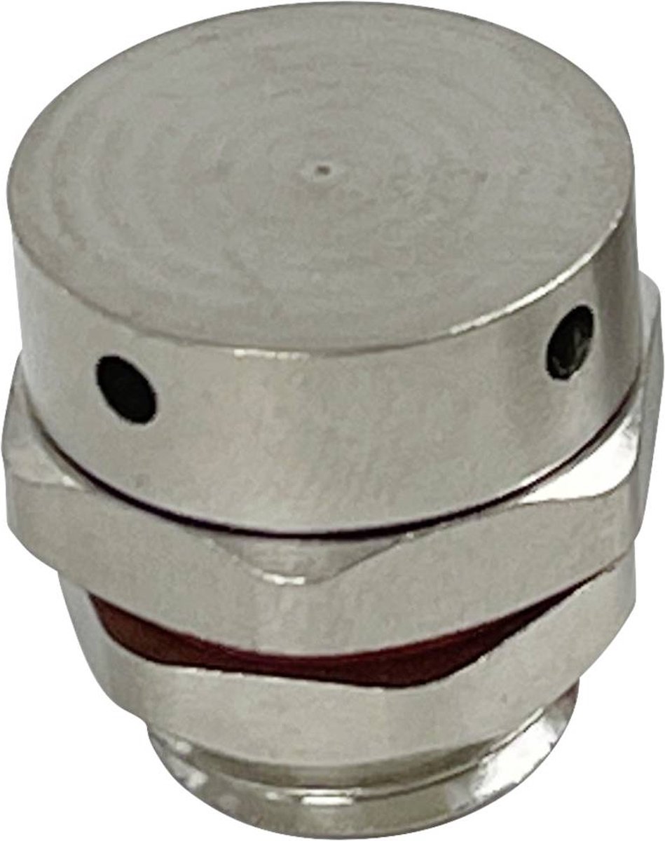 TRU COMPONENTS HX-BF-M12 N/A M12 Messing (vernikkeld) Messing 1 stuk(s)