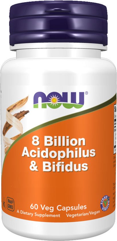 8 Miljard Acidophilus & Bifidus capsules (60 capsules)
