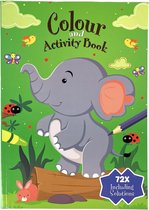 Kleur en activiteitenboek Jungle