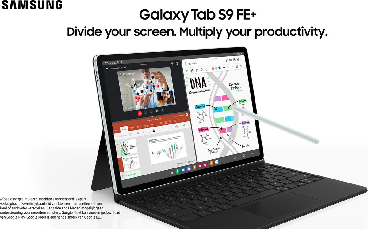 GALAXY TAB S9 FE+ ARGENT 128 GO Neuf ou reconditionné