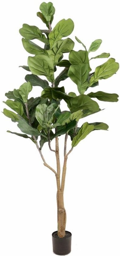 BaykaDecor - Plante Artificielle Ficus Lyrata de Luxe 120CM - Plantes artificielles - Cadeau - Décoration de la Maison - Décoration - Accessoires de vêtements pour bébé Décoratifs