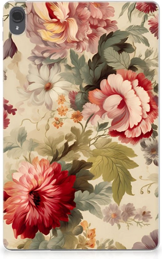 Étui en Siliconen adapté au Lenovo Tab P11 | P11 Plus Fleurs