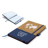 PRNTS - Travel journal - 'I haven't been everywhere' - notitieboek - kurk - duurzaam/milieuvriendelijk - A5