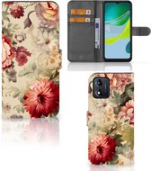 Hoesje geschikt voor Motorola Moto E13 4G Bloemen