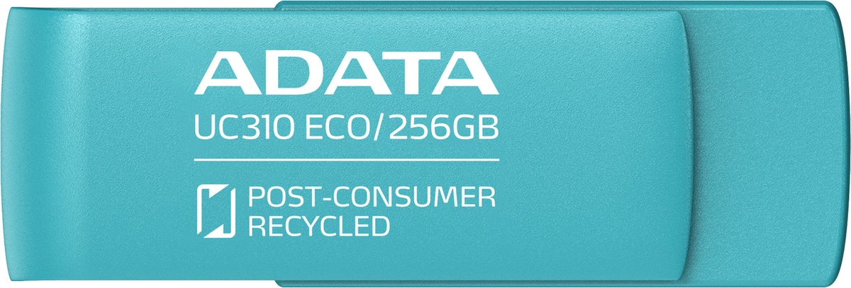 ADATA UC310 ECO USB flash drive 256 GB USB Type-A 3.2 Gen 1 (3.1 Gen 1) Groen