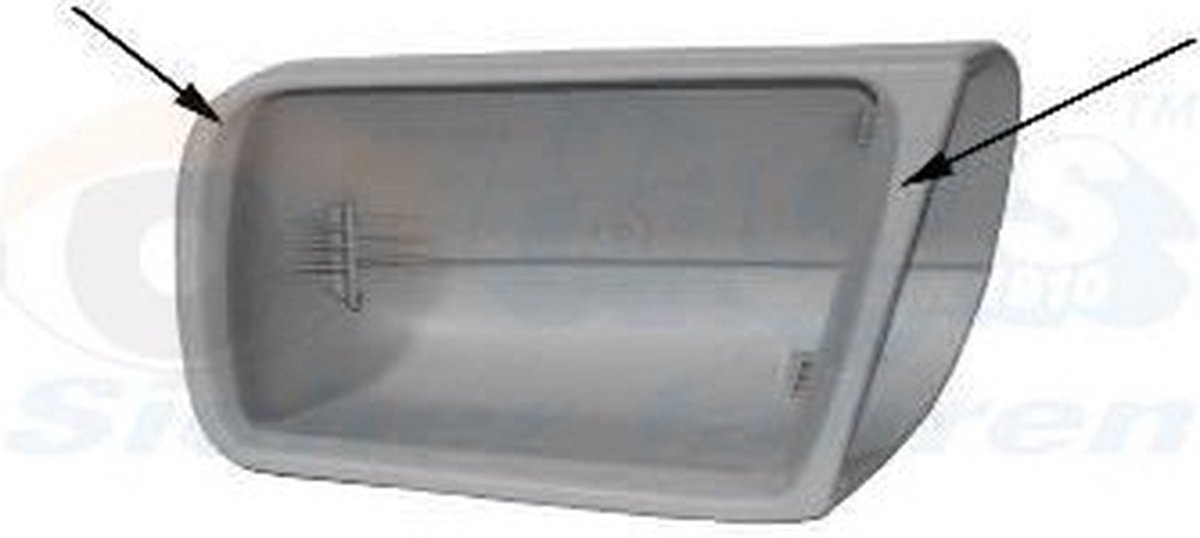 VanWezel 3031841 - Couvercle de rétroviseur gauche pour Mercedes C w202 de 1993 à 2000
