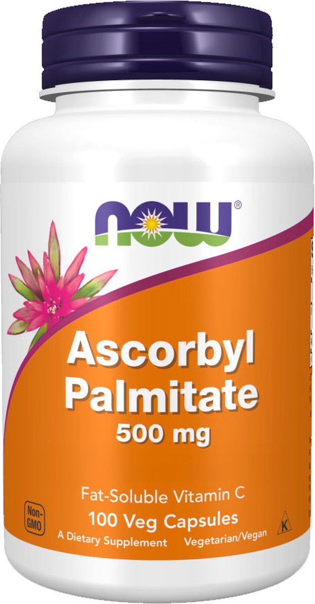 Goedkoopste Ascorbyl Palmitaat, 500mg, 100 veg.capsules - Now Foods
