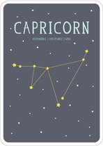 Milestone - Zodiac Poster Card - Capricorn
