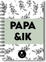 Studio Ins & Outs Invulboek 'Papa & ik' - Groen