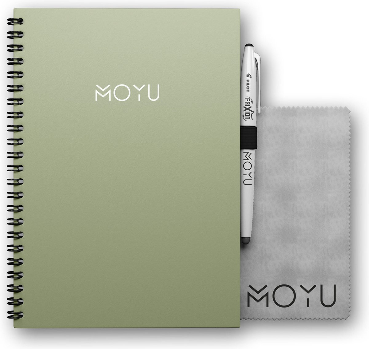 MOYU - Easy Emerald Notebook - Uitwisbaar Notitieboek A5 Premium