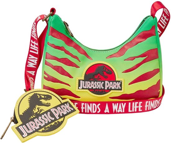 Loungefly: Jurassic Park 30th Anniversary Life Finds a Way Cross Body Bag