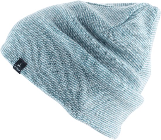 Foto: Altidude sensei ice blue light grey unisex fijne strepen normale pasvorm dubbele laag buitenkant 80 scheerwol lamswol 20 polyamide voering 100 scheerwol merino 