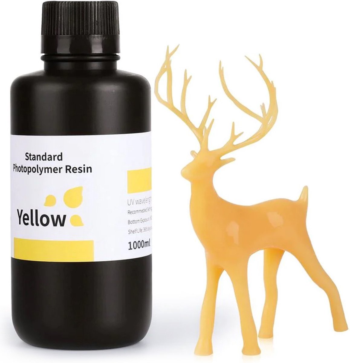 Elegoo – Standard Resin 1kg – Yellow