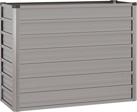 vidaXL Jardinière vidaXL Acier Corten Grijs 100 x 40 x 77 cm - Pot de fleur