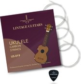 Lintage Guitars® Ukulele Carbon Strings US-019 - Cordes pour ukulélé - Transparent