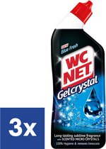 WC Net Crystal Blue Fresh Gel - 3 x 750 ml